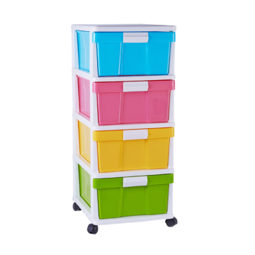 Hot sale organizer storage drawer cabinet plastic for home